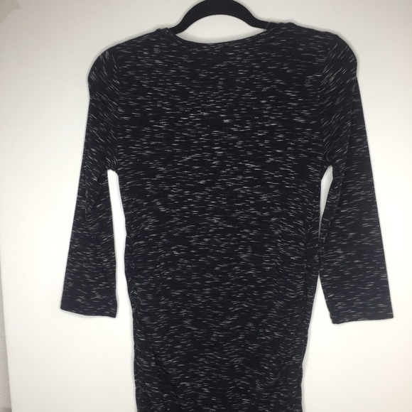 Liz Lange Maternity size small ruch midi dress. - Picture 6 of 11